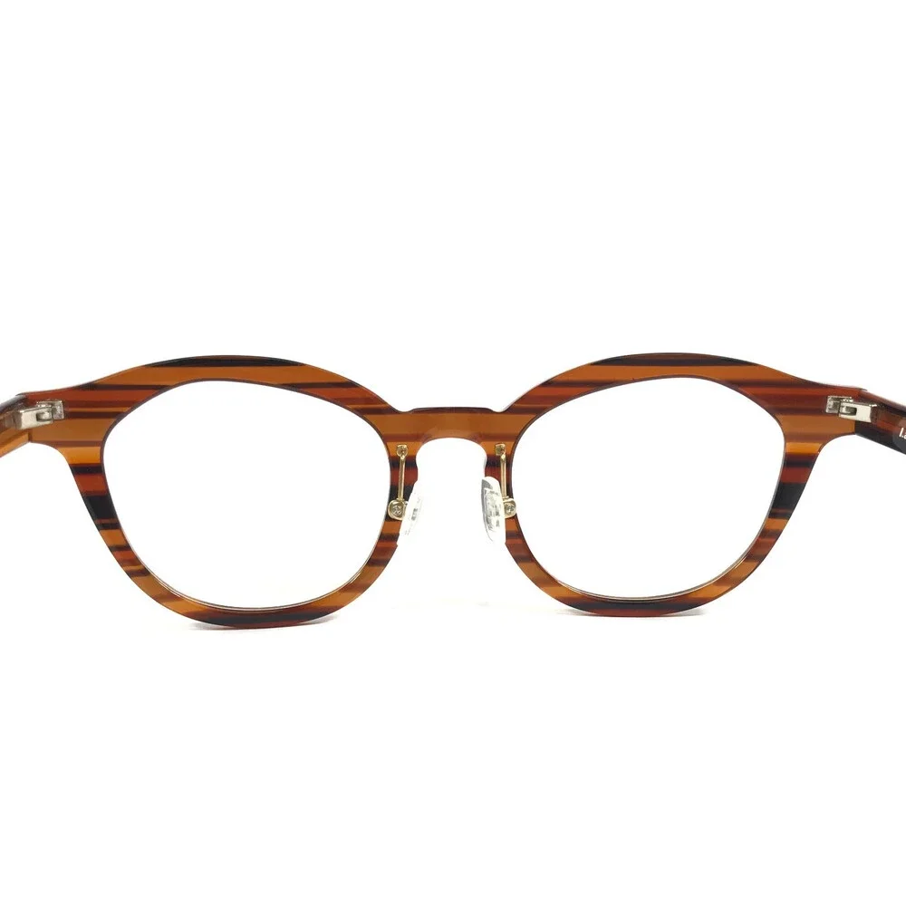 I.a. Eyeworks Eyeglasses Frames OSLO 937 Brown Horn Striped Abyssinian 51-22-140